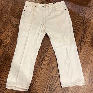 Tommy Hilfiger men’s 40x32 cream jeans